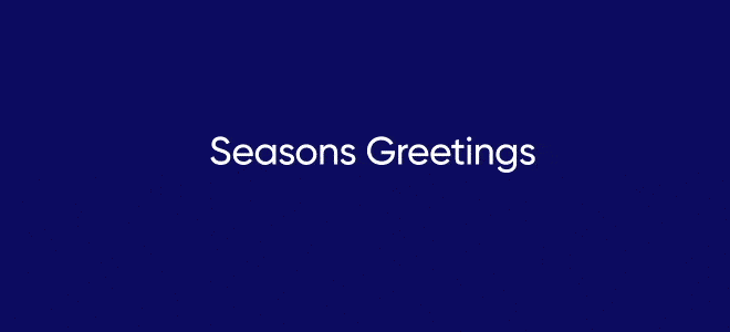 Seasons Greetings from AANA